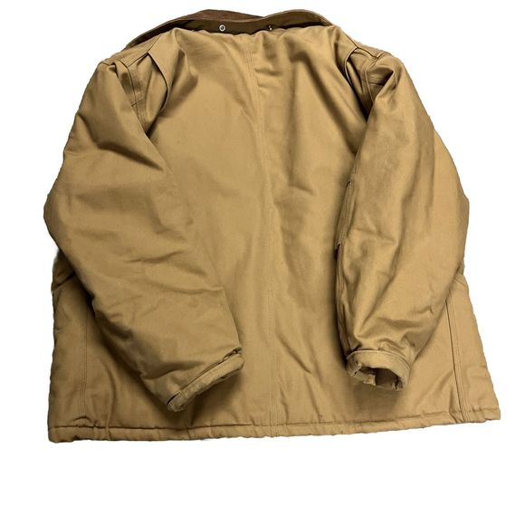 VTG Carhartt Detroit Lined Jacket C03 BRN 3XL(54) Reg Outdoors Coat Made In USA - Picture 15 of 16